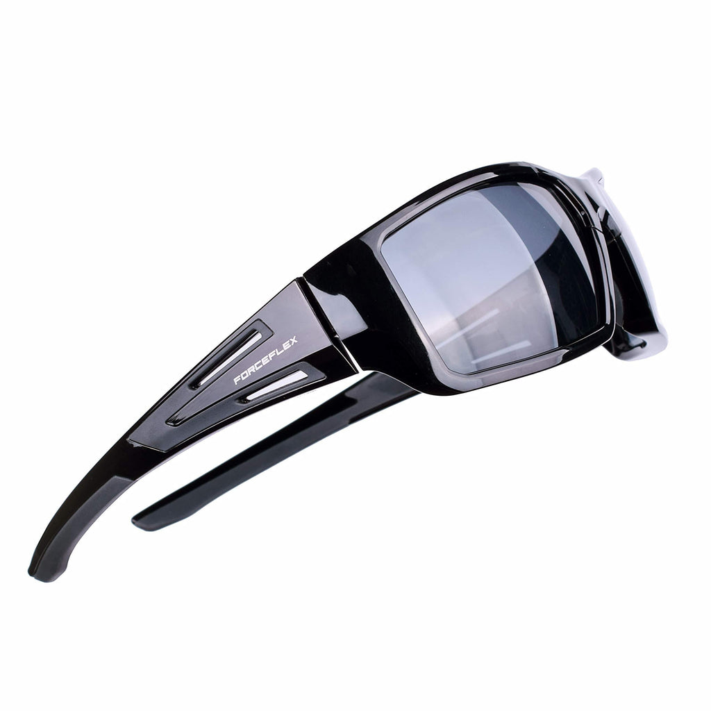 [Australia] - ForceFlex FF500 Sunglasses for Men or Women, Black 