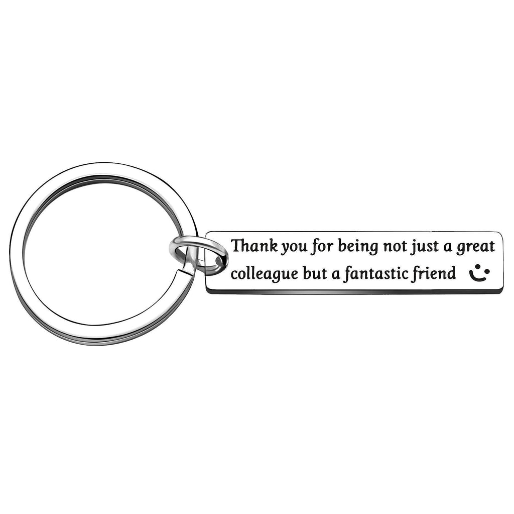 [Australia] - lauhonmin Best Friends Key Chain Friendship Gifts - Thank You for Being not just a Great Colleague but a Fantastic Friend 