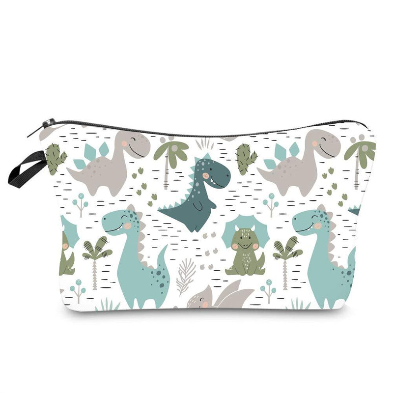 [Australia] - Jom Tokoy Hakuna Matata Makeup Bag Travel Case Cosmetic Bag (Dinosaur) Dinosaur 