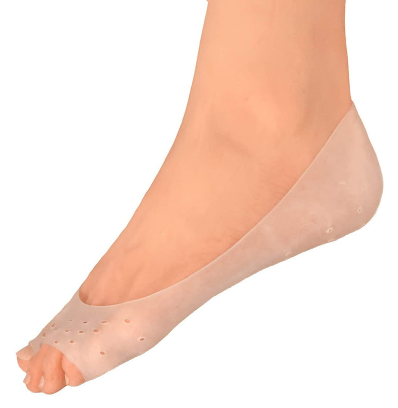 [Australia] - Dr. Frederick's Original Moisturizing Gel Socks - 4 Pieces - Prevents Dry Cracked Heels & Cracked Feet - Day & Night Socks - W4-10 | M5-8 