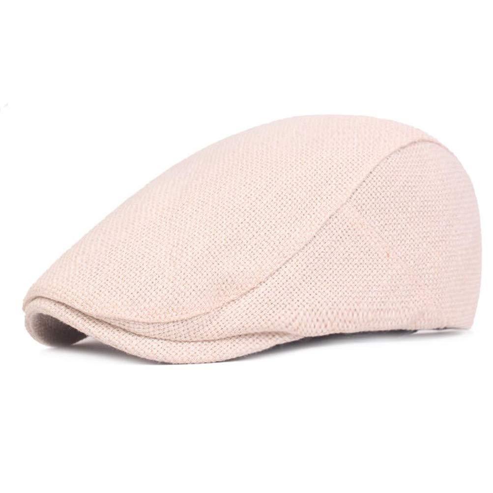 [Australia] - RICHTOER Women Men Outdoor Tourism Vintage Flat Cabbie Newsboy Ivy Hat Sun Beret Cap Style1 Beige 