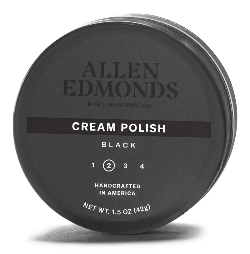 [Australia] - Allen Edmonds Men's Cream Polish Shoe Black One Size 0X US 
