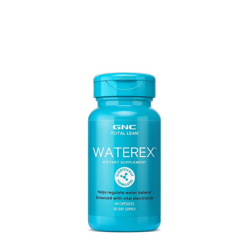 [Australia] - GNC Total Lean Waterex | Helps Regulate Water Balance, Enhanced With Vital Electrolytes | 60 Capsules 