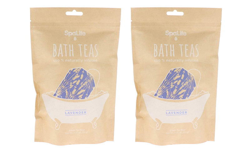 [Australia] - SpaLife Naturally Infused Bath Tea (Lavender (6 Pack)) 