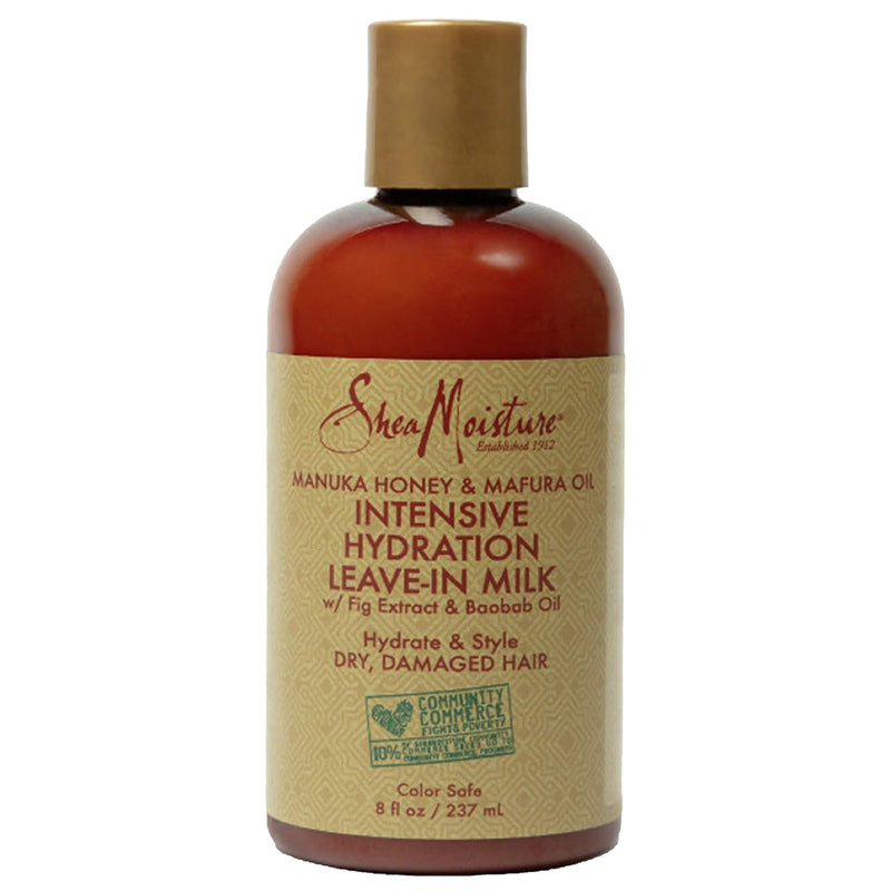 [Australia] - Sheamoisture Hydration Hair Milk for Dry Hair Manuka Honey and Mafura Oil to Hydrate and Style Hair 8 oz 