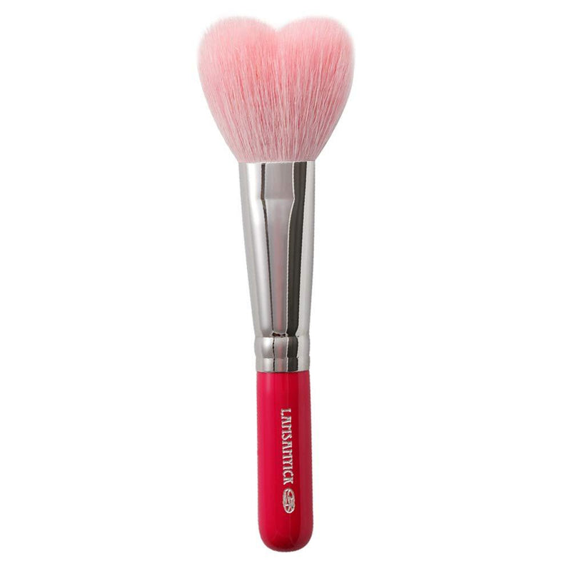 [Australia] - LSY Heart Brushes(Small),Special Heart Shape Design,Natural Goat Hair,Suitable for Blush and Powder.(Pink) Pink 