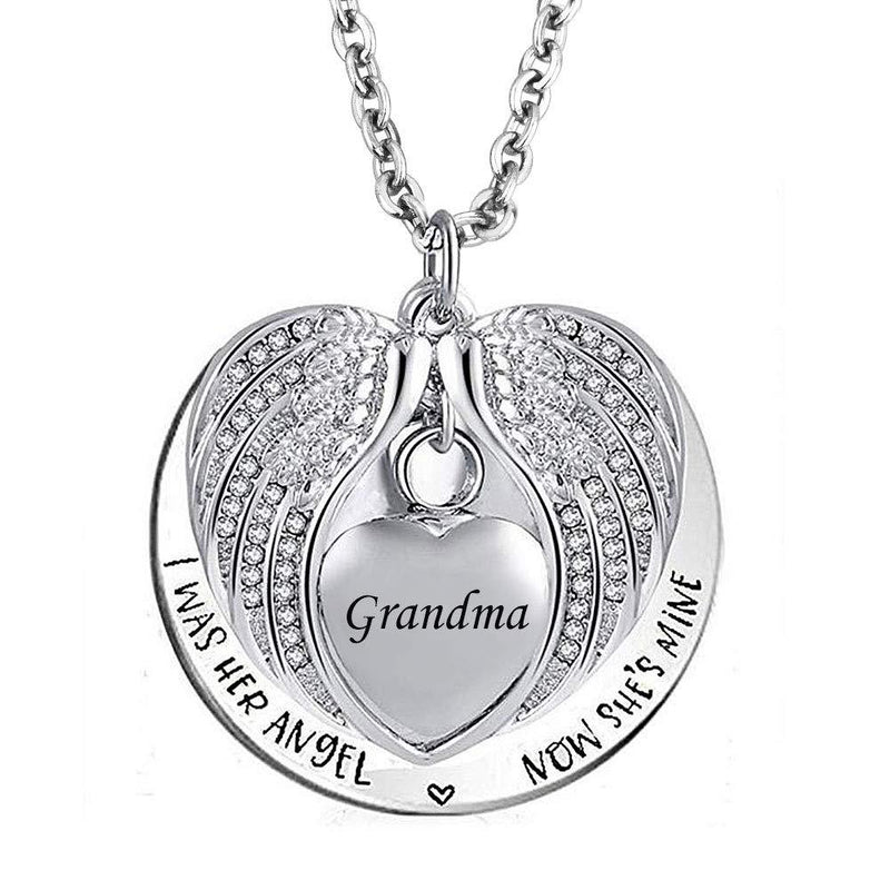 [Australia] - Roy Lopez Urn Necklaces for Ashes Dad Memorial Jewelry Cremation Keepsake Grandma 