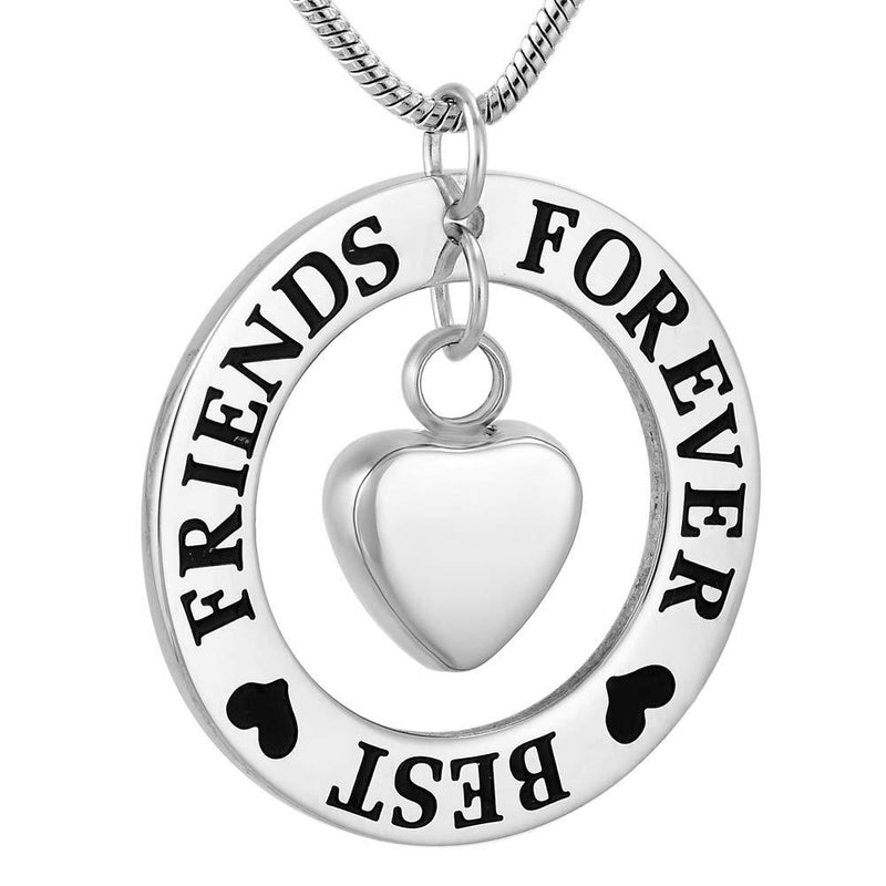 [Australia] - Stainless Stell Cremation Jewelry Memorial Urn Pendant for Ashes for Best Friends 