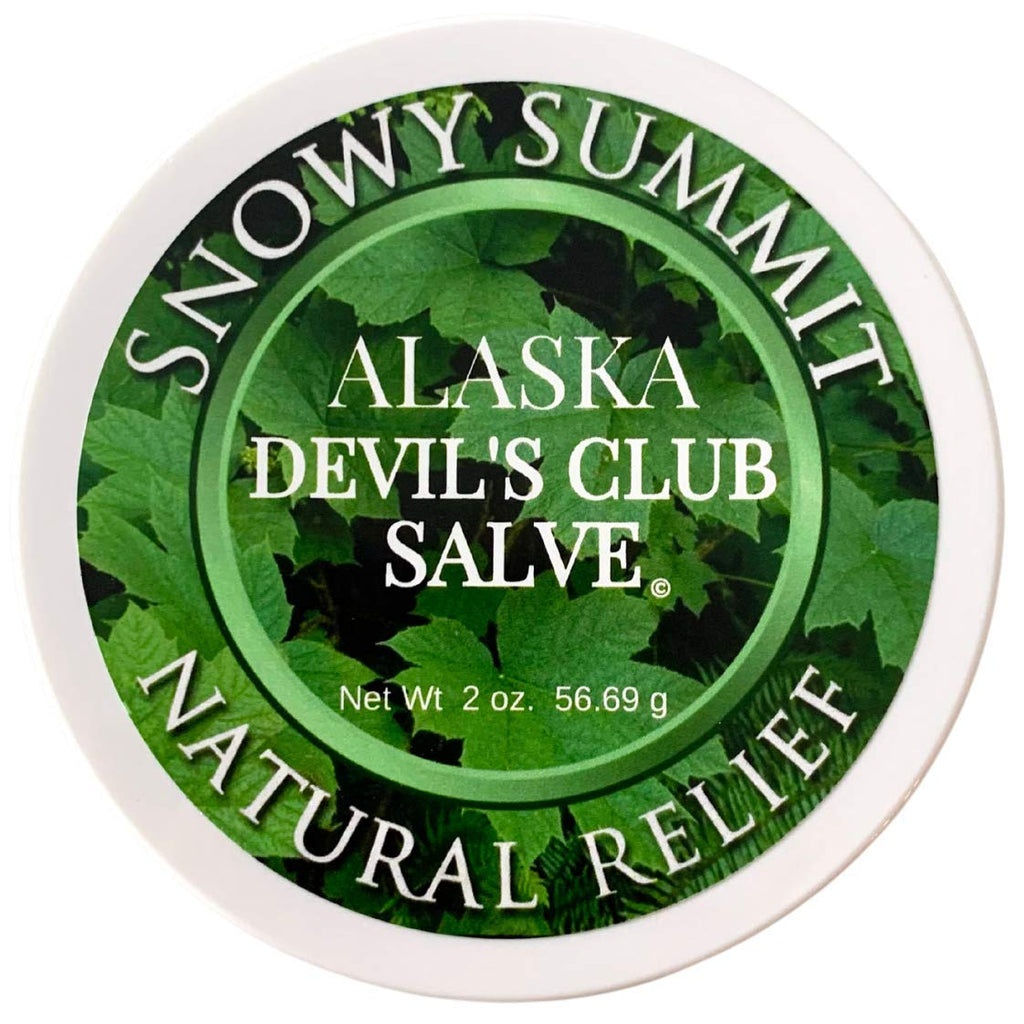 [Australia] - Devil's Club Salve, Snowy Summit, Salve, Pain Relief, Natural Relief, Devil's Club, All Natural, Herbal Salve, Alaska Devil's Club Salve 