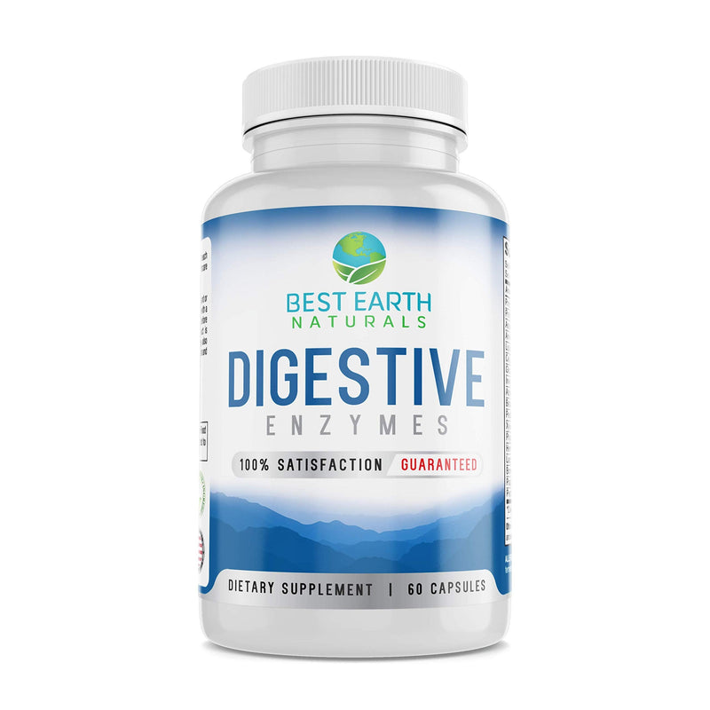 [Australia] - Digestive Enzymes Maximum Strength Formula to Help Promote Healthy Digestion 60 Vegetable Capsules 