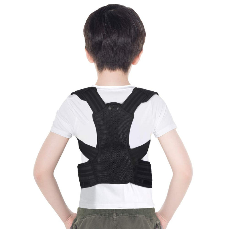 [Australia] - Posture Corrector for Kids, Upper Back Posture Brace for Teenagers Under Clothes Spinal Support to Improve Slouch, Prevent Humpback, Relieve Back Pain Large (Pack of 1) 