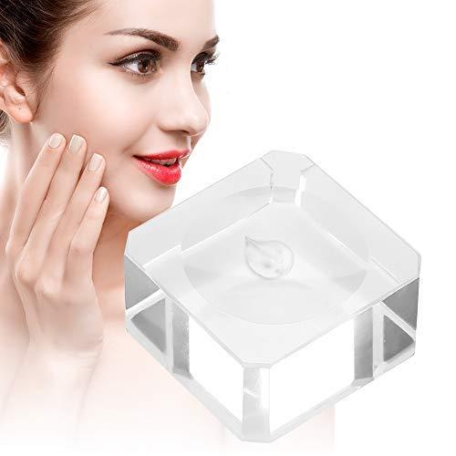 [Australia] - Eyelash Clear Tray, Eyelash Extension Tool Crystal Individual Eyelash Glue Holder & Eyelash Adhesive Glass Stand Display Stand Eyelash Extension Palette Lashes Grafting Holder(3cm) 3cm 