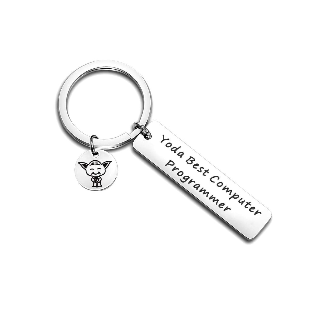 [Australia] - TGBJE Computer Programmers Gift You are Best Computer Programmer Keychain Gift for Computer Science TODA Computer 