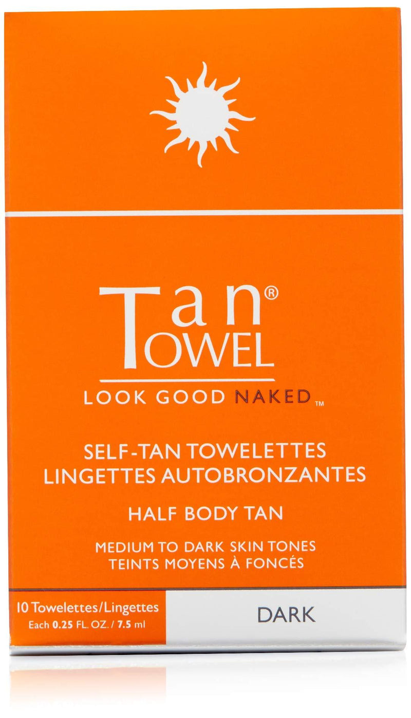 [Australia] - Tan Towel Half Body Tan Dark, 0.25 fl. oz. 