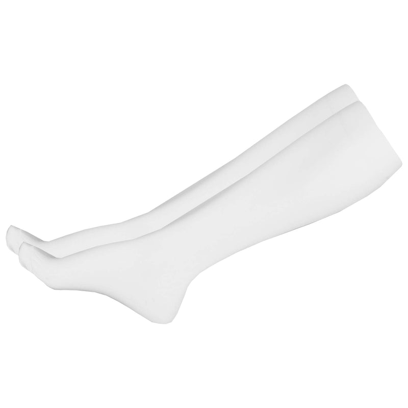 [Australia] - NuVein Surgical Stockings, 18 mmHg Support for Embolic Recovery, Medical Unisex Fit, Knee High, Closed Toe, White, Large 
