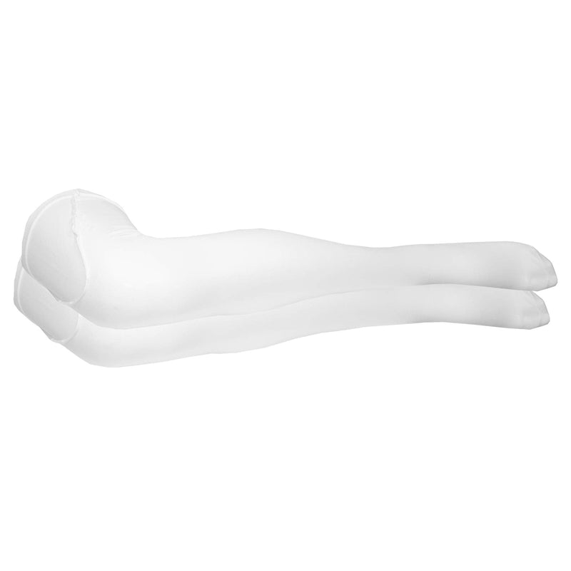 [Australia] - NuVein Surgical Stockings, 18 mmHg Support for Embolic Recovery, Medical Unisex Fit, Thigh High, Closed Toe, White, Large Large (Pack of 1) 