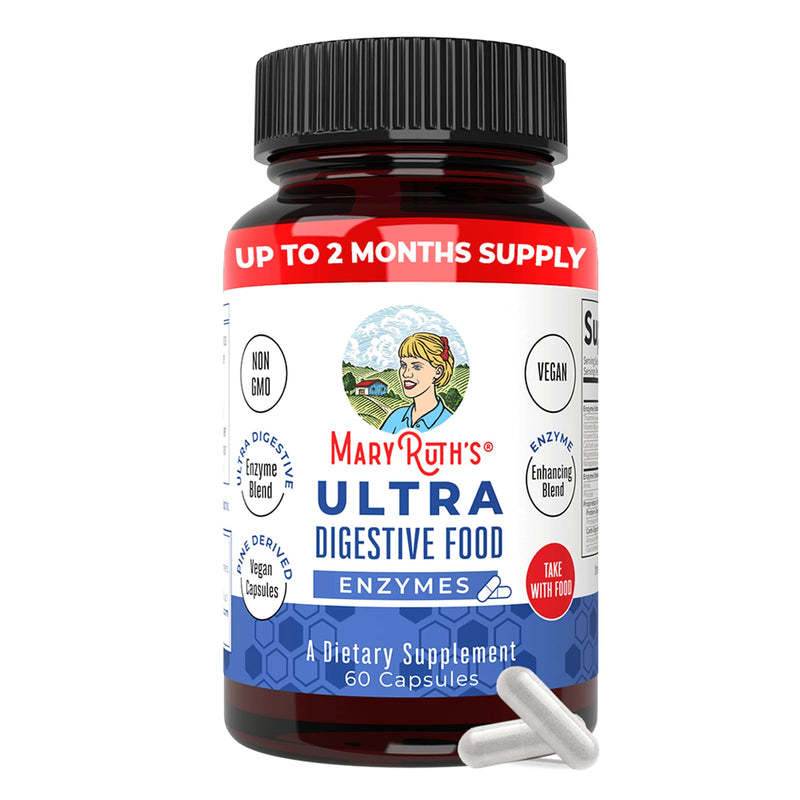 [Australia] - Digestive Enzymes for Gut Health | Up to 2 Month Supply | Enzymes for Digestion with Amylase, Lipase & Lactase | Digestive Enzyme Capsules for Immune Support | Vegan | Non-GMO | 60 Count 