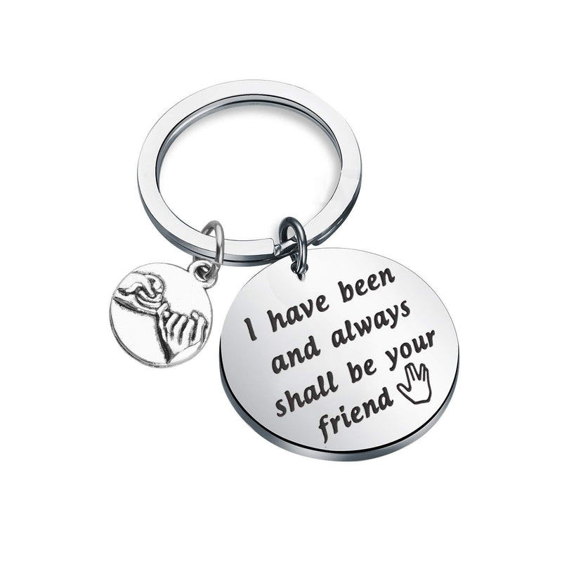 [Australia] - Lywjyb Birdgot Star Trek Inspired Friendhsip Keychain I Have Been and Always Shall Be Your Friend Star Trek Fans Gift 