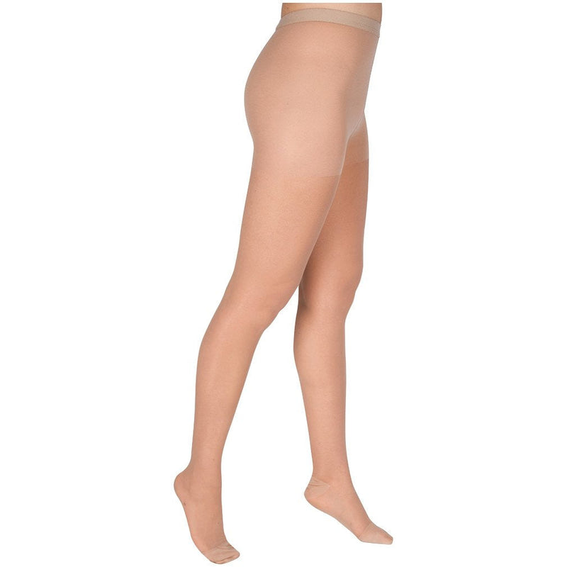 [Australia] - EvoNation Women’s Waist High 8-15 mmHg Graduated Compression Pantyhose – Mild Pressure Compression Support Stockings Nude Small 