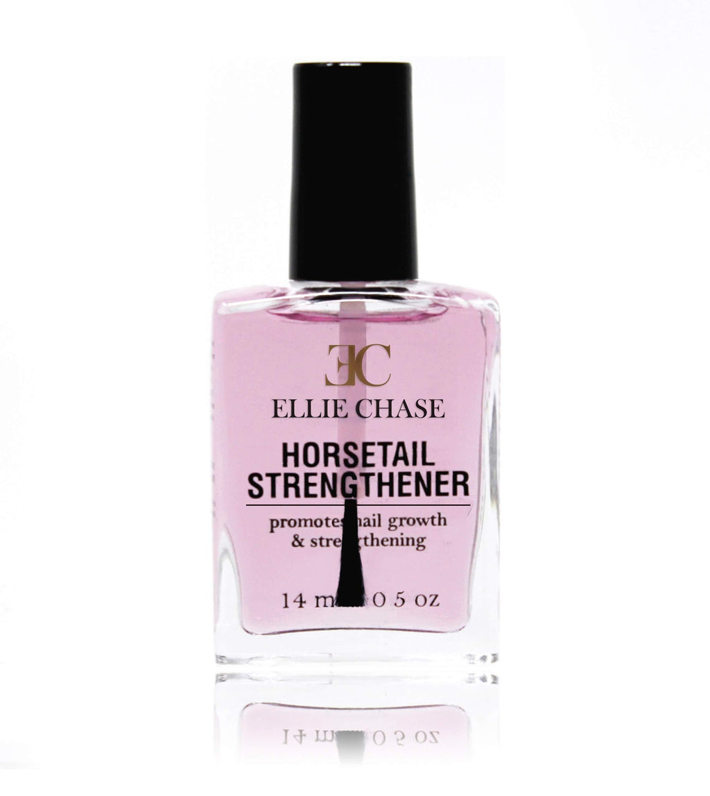 [Australia] - Ellie Chase Nail Strengthening & Growth Nail Polish Treatment With Horsetail Grass Extract, 0.5 Fl oz - No Formaldehyde, Toluene or DBP - Can Be Used as Base Coat or Top Coat 