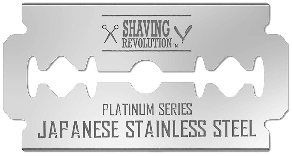 [Australia] - Double Edge Razor Blades - Men´s Safety Razor Blades for Shaving - Platinum Japanese Stainless Steel Double Razor Shaving Blades for Men for a Smooth, Precise and Clean Shave - 50 Count 