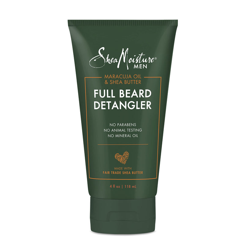[Australia] - SheaMoisture Full Beard Detangler for Full Beards Maracuja Oil and Shea Butter Paraben Free Beard Detangler 4 oz 