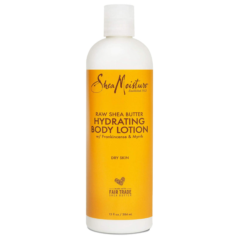 [Australia] - Sheamoisture Hydrating Body Lotion for Dry Skin Raw Shea Butter Paraben Free Lotion 13 oz 