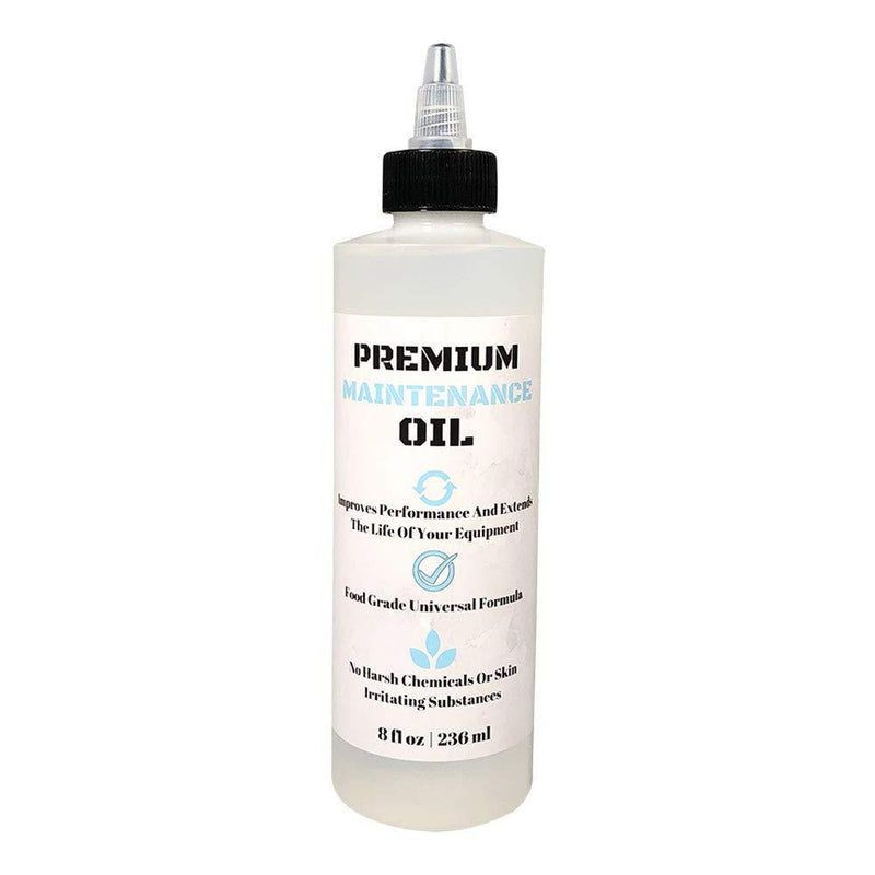 [Australia] - (8oz) Premium Lubricating White Oil for Hair Clippers Electric Shaver Oil Lubricant, Hair Clipper Blade Oil, Hair Clipper Oil, Beard Trimmer Oil, and Straight Razor Lubricant with Anti-Rust Protection 