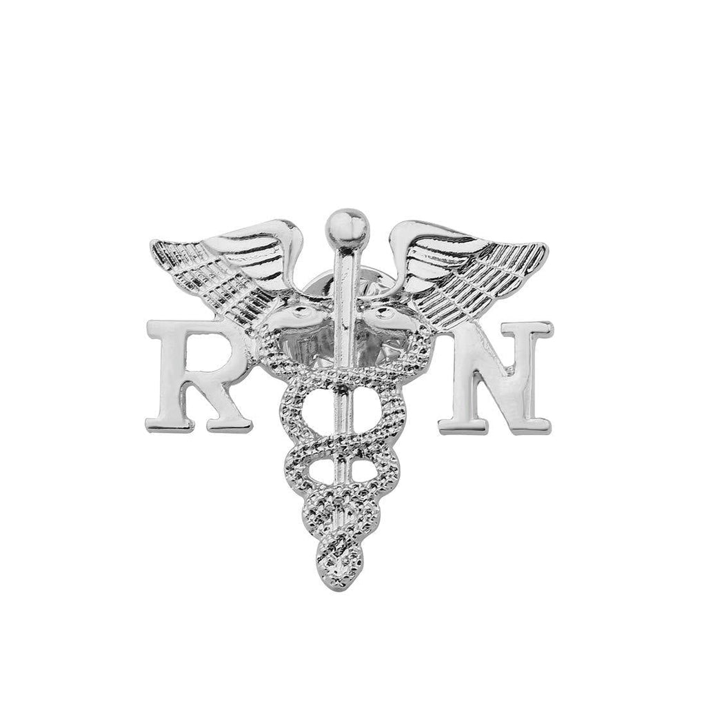 [Australia] - Zuo Bao Nurse Jewelry RN Brooch Label Pin Registered Nurse Emblem Pin Medicine Caduceus Angel Nursing Gift for Doctor Nurse RN brooch pin 