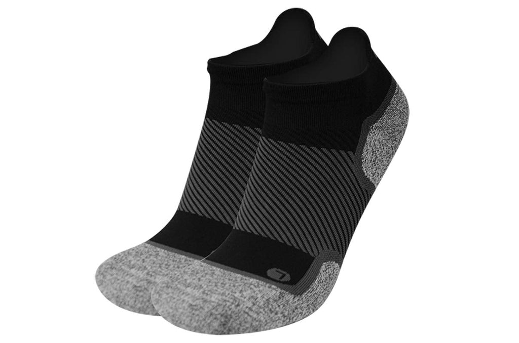 [Australia] - Diabetic and Neuropathy Non-Binding Wellness Socks BBY OrthoSleeve WC4 Improves Circulation and Helps with Edema Medium (1 Pair) Black No-show 