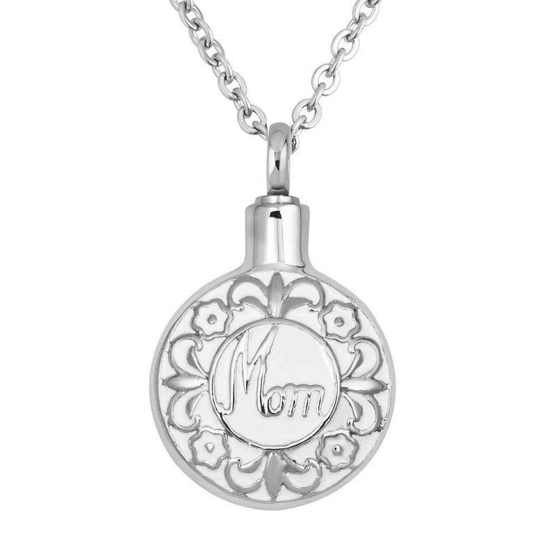 [Australia] - Sug Jasmin Flowers Mom Ashes Necklace Cremation Urn Memorial Jewelry 