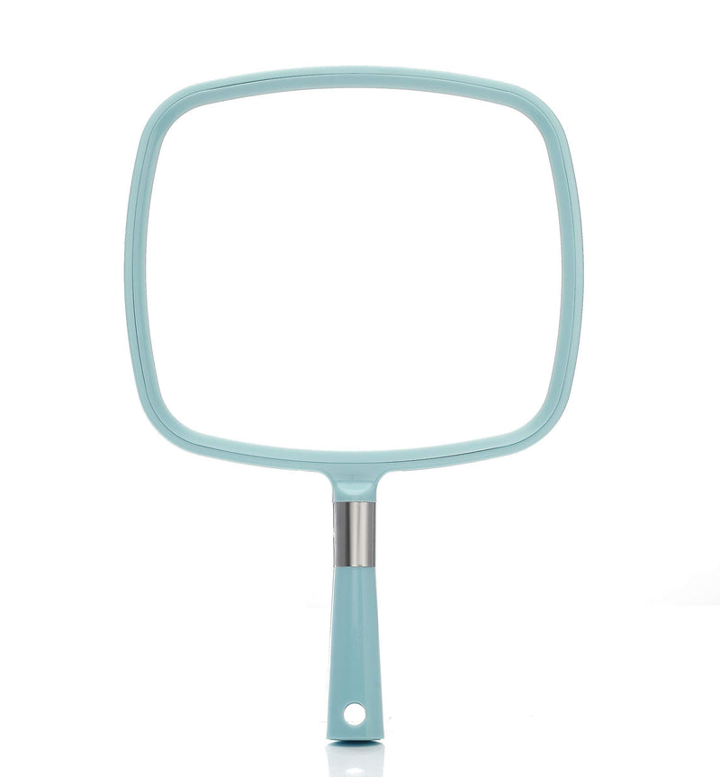 [Australia] - Miss Sweet Handheld Mirror Makeup Mirror (Blue) Blue 