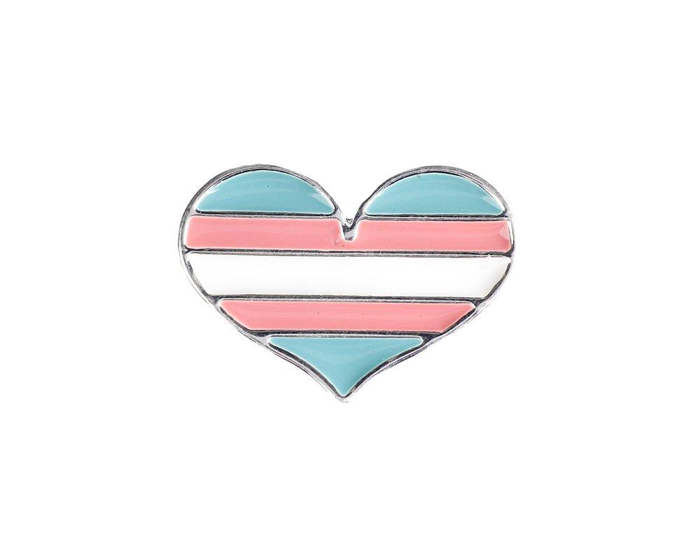 [Australia] - Fundraising For A Cause LGBTQ-Transgender Heart Pin 10 