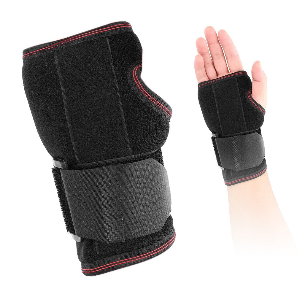 [Australia] - Salmue Wrist Brace for Carpal Tunnel, Adjustable Wrist Support Brace with Splints Right Hand, Compression Hand Support for Injuries, Wrist Pain, Sprain 