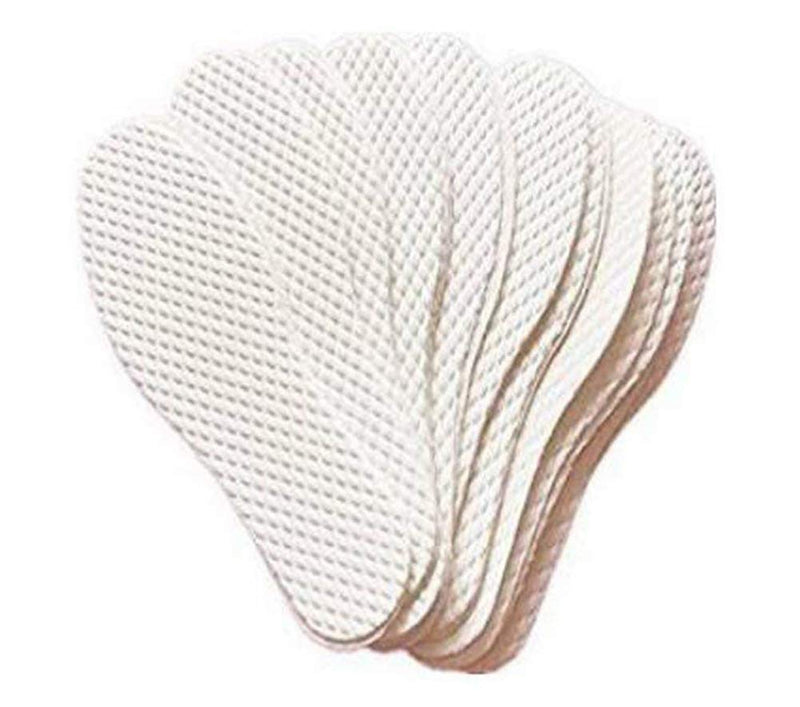 [Australia] - 10Pairs Disposable Breathable Barefoot Insoles Sweat Absorption Insoles Odor Eliminator Comfortable Shoe Insert Pads for Running Walking (Women Size) Women Size 