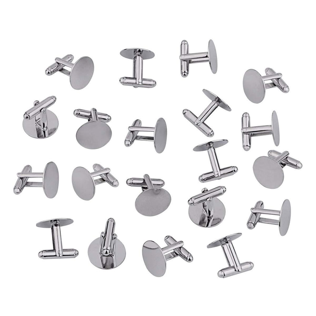 [Australia] - Driew Blank Cufflinks 10 Pairs 16mm 