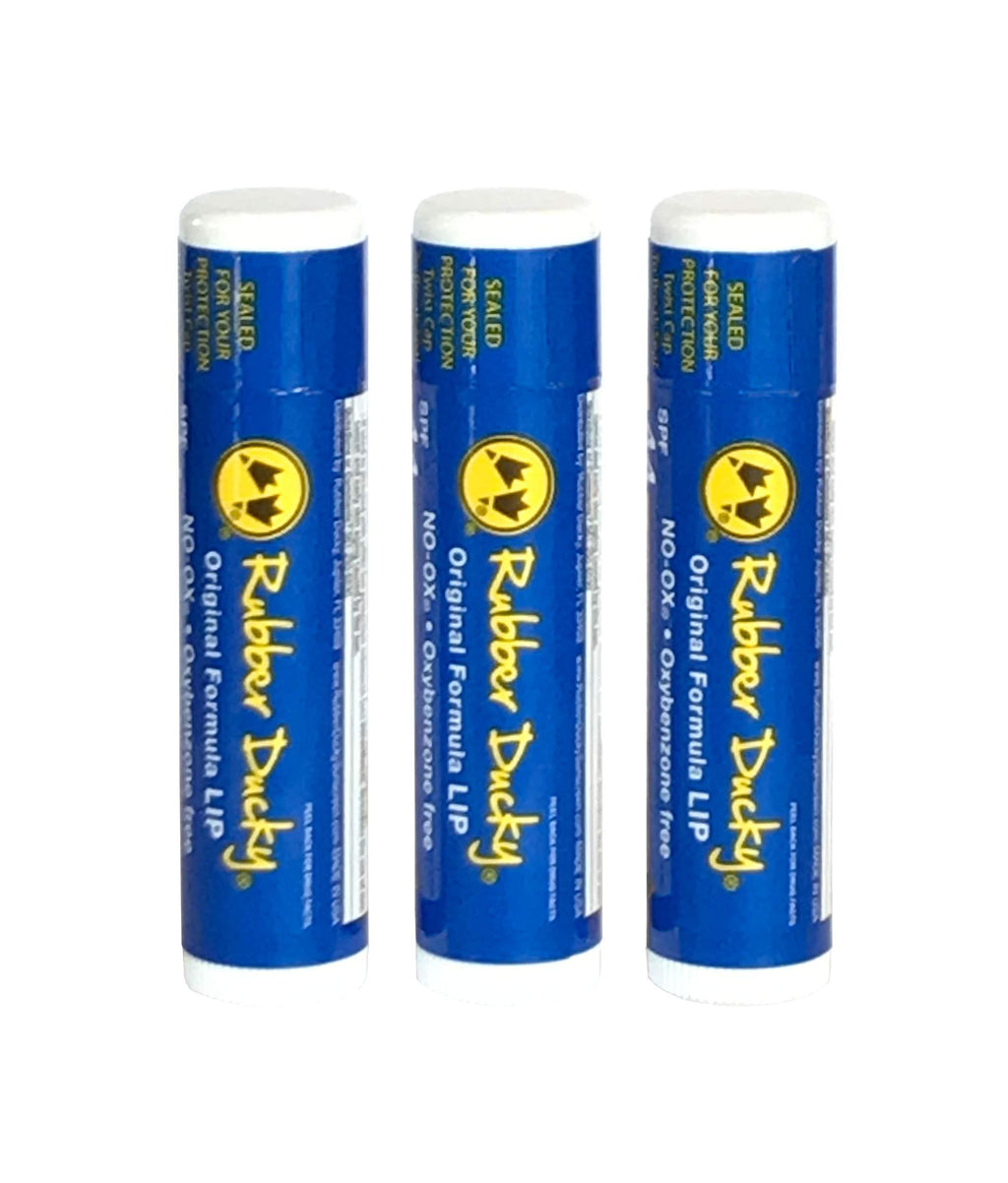 [Australia] - Rubber Ducky | SPF 44 lip Sunscreen, Vanilla - 0.15 ounce - set of 3 3 Pack 