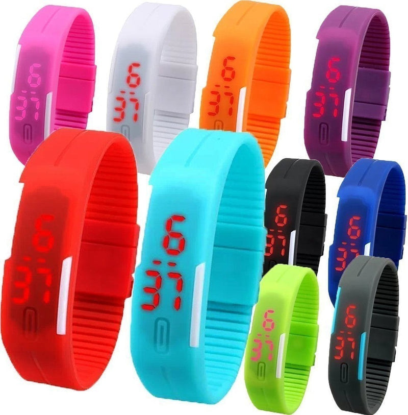 [Australia] - Pappi Boss Haunt All Working Kid's Favourite LED Bands (Multicolour) Set of 6 