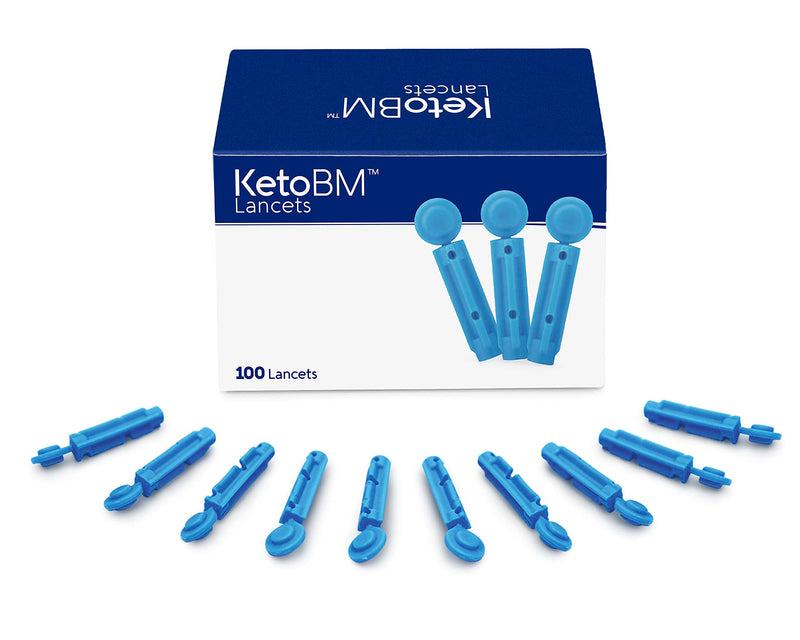 [Australia] - KetoBM Lancets - Pack of 100 Lancets (100pc) 100 Count (Pack of 1) 