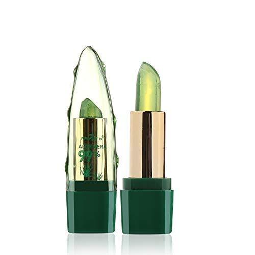 [Australia] - oceaneshop Charming Shine Long Lasting Anti-cracking Temperature Color Changing Aloe Vera Lipstick Moisturizing Lip Makeup 