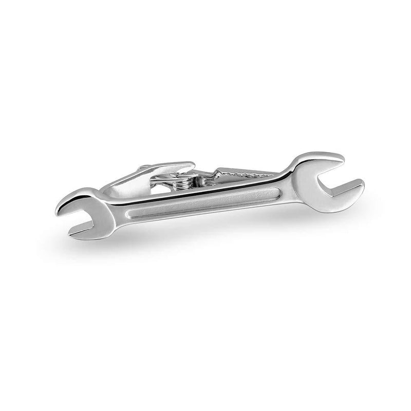 [Australia] - HAWSON 2 inch Tie Clip for Men-Novelty Tool Necktie Bar Clip,Tie Pin,Special Interesting Gift for Men wrench 