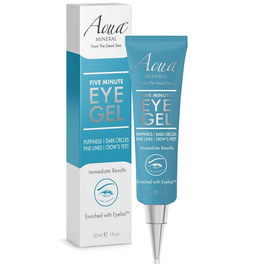 [Australia] - Puffy Eye GEL Instant results – Naturally rapid reduction eye gel, Eliminate Wrinkles, Puffiness and Bags – Hydrating Eye Gel w/Green Tea Extract by Aqua Mineral – 1 oz 