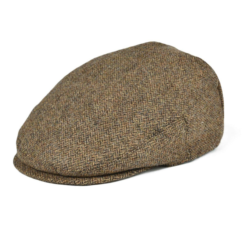 [Australia] - BOTVELA Men's 100% Wool Flat Cap Classic Irish Ivy Newsboy Hat Khaki X-Large 