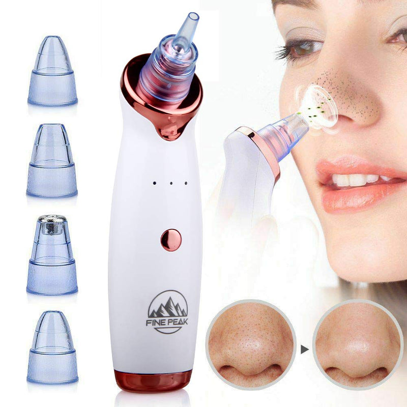 [Australia] - Fine Peak Blackhead Remover Vacuum Pore Cleanser with 5 Probes 