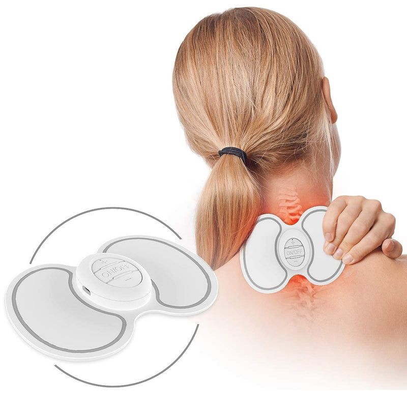 [Australia] - OSITO TENS Unit Muscle Stimulator EMS Massage Machine (FSA HSA Approved Product) Rechargeable Mini Pain Relief Therapy Device Wireless Electric Pulse Massager for Neck Shoulder Back 