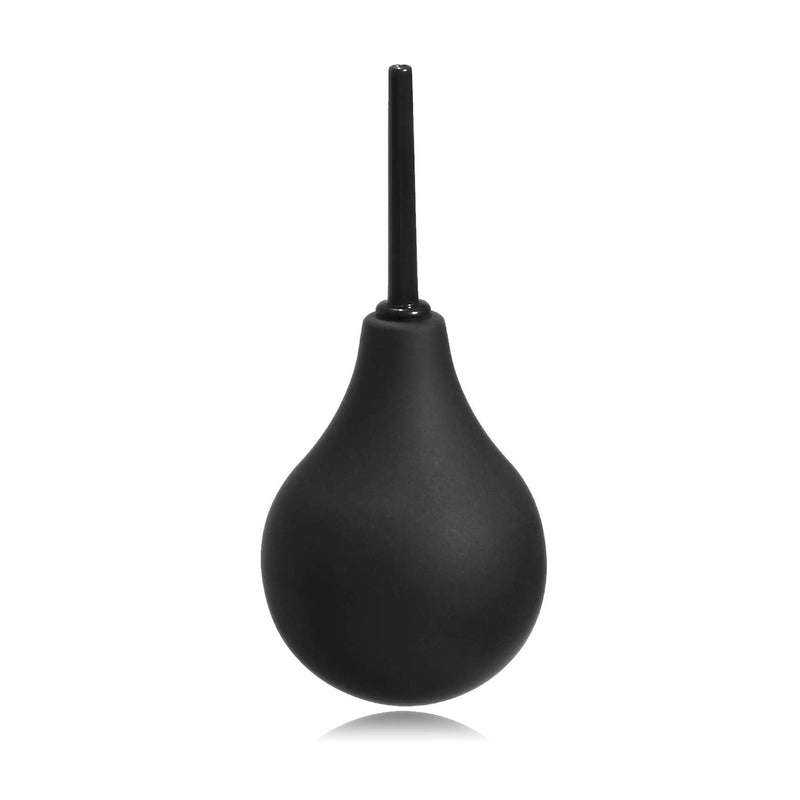 [Australia] - Abyclean Rectal Enema Bulb for Men - Anal Douche for Women, BPA and Phthalates Free Reusable Vaginal or Anal Clyster Cleaner with Soft and Smooth Nozzle, 220ML, Black 