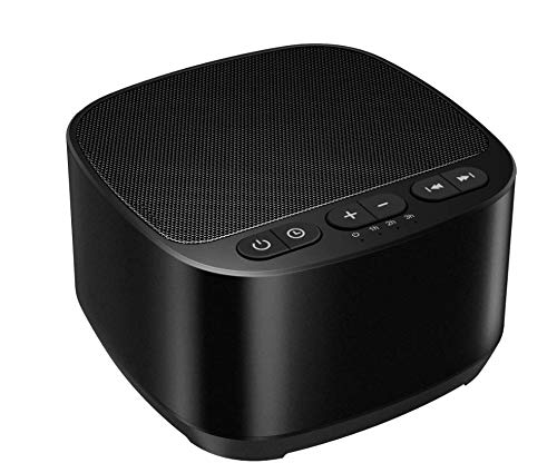 [Australia] - Magicteam Sleep Sound White Noise Machine with 40 Natural Soothing Sounds and Memory Function 32 Levels of Volume Powered by AC or USB and Sleep Timer Sound Therapy for Baby Kids Adults … 