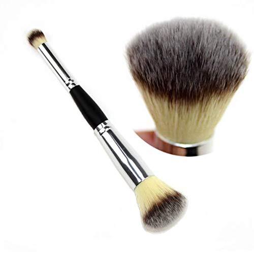[Australia] - DNHCLL Multi-functional Double Head Makeup Brush Eyeshadow Powder Blush Brush Beauty Tools Professional Powder Makeup Brush Face Blush Make Up Cosmetic Tool for Lady Women Daily Beauty 