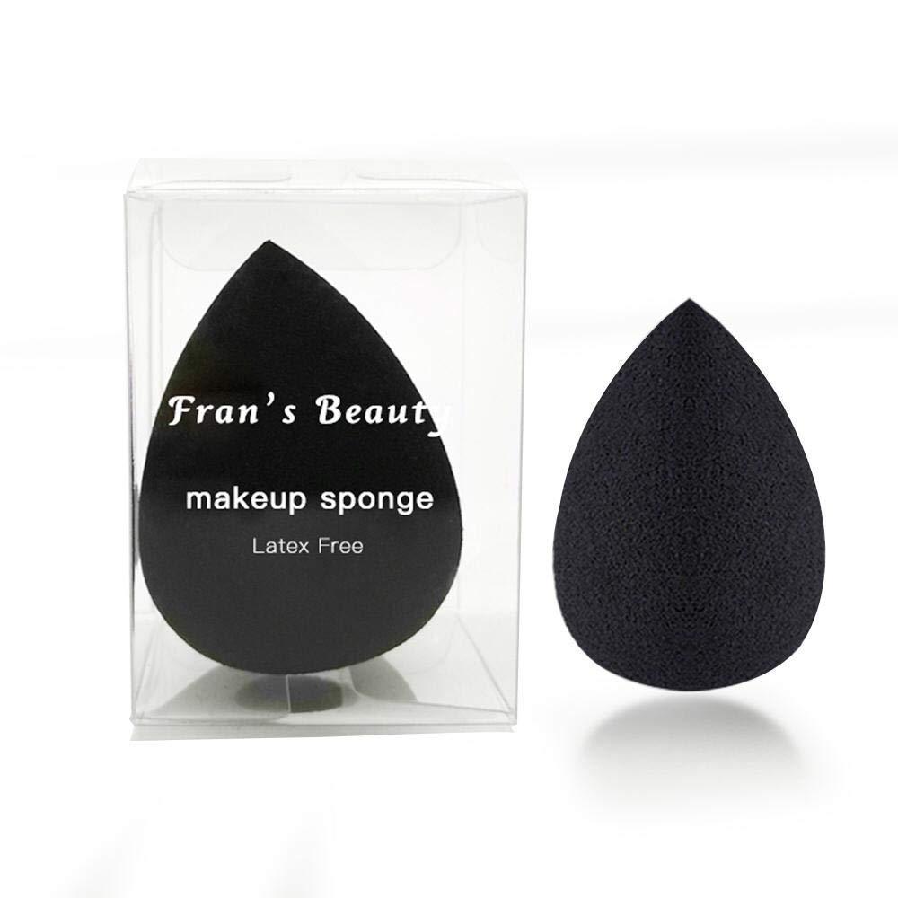 [Australia] - Fran'sBeauty Beauty Sponge Blender - Flawless Foundation Blending Sponge for Creams, Powder, or Liquid | Wet or Dry Use | Non-Latex, Allergy Free 