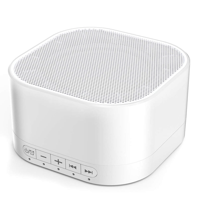 [Australia] - Magicteam Sound Machines White Noise Machine with 20 Non Looping Natural Soothing Sounds and Memory Function 32 Levels of Volume Powered by AC or USB and Sleep Sound Timer Therapy for Baby Kids Adults 